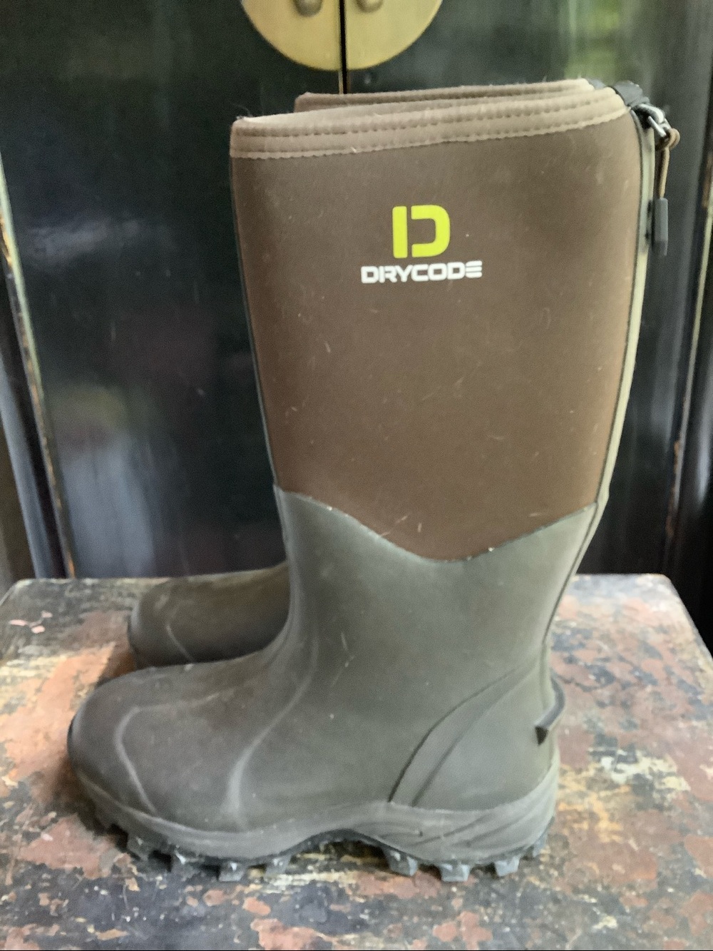 NWOT DRYCODE Rubber Waterproof Boots M7/W8 - Picture 2 of 7